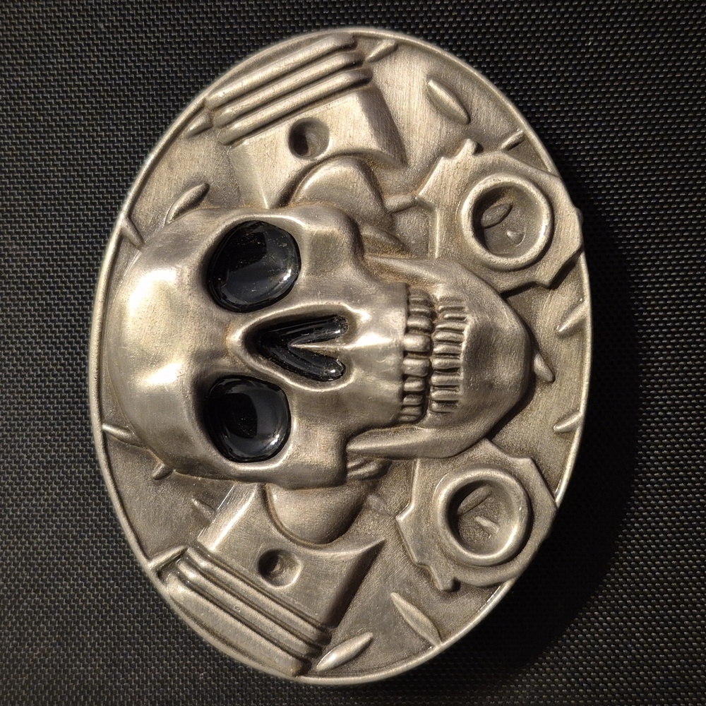 Bad To The Bone Belt Buckle